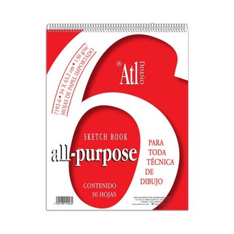 Block All-Purpose ATL – 30 Hojas