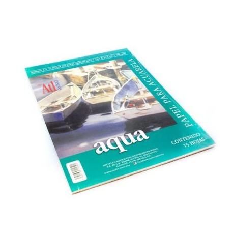 Block para Acuarela Aqua ATL – 15 Hojas