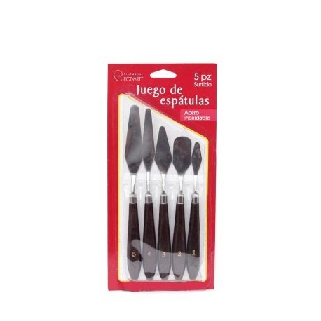 Juego de espátulas Rodart – 5 Piezas
