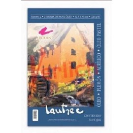 Block lautrec para Oleo, Acrilico, Pasteles