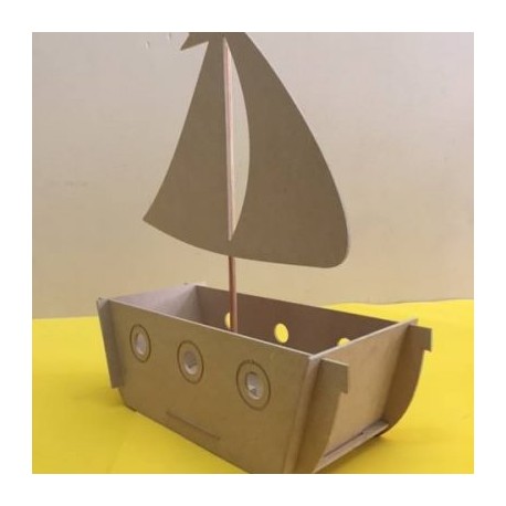 Barco armable 30cm