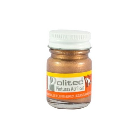 Pintura acrílica metálica Politec