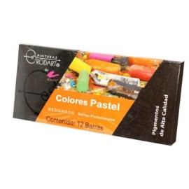 Colores Pastel Rodart – 12 Barras