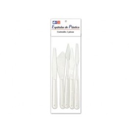 Set de Espátulas de Plástico – 5 Piezas