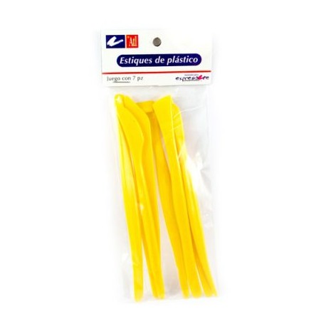 Estiques de Plástico – 7 Piezas