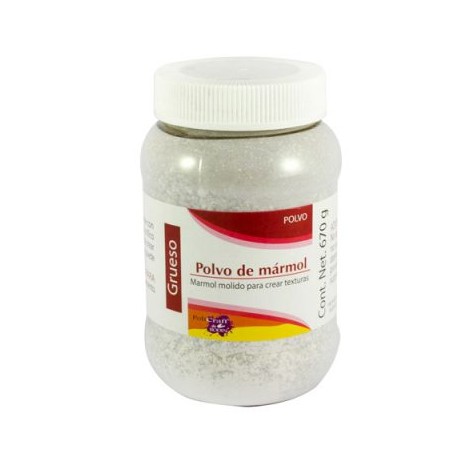 Polvo de Mármol Grano Grueso – 670 g