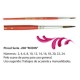Pinceles Rodin Pelo Suave de Pony Serie 200
