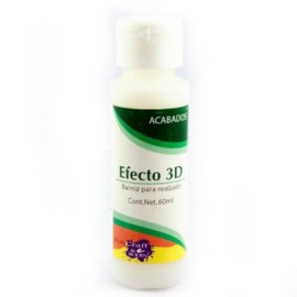 Efecto 3D Barniz Para Realzado – 60 ml