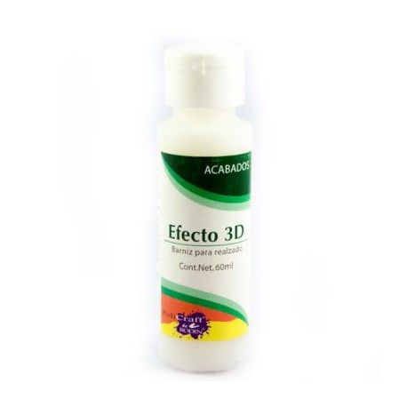 Efecto 3D Barniz Para Realzado – 60 ml