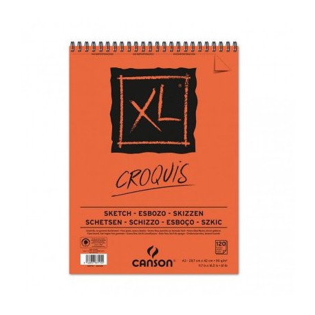 Block Croquis XL Canson – 120 Hojas
