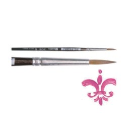 Pinceles Rodin Pelo de Marta Roja Serie 308