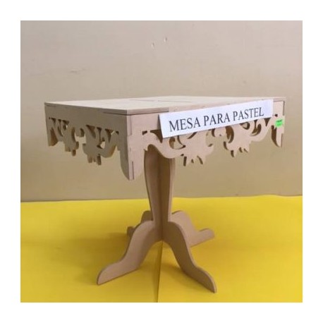 Mesa para pastel