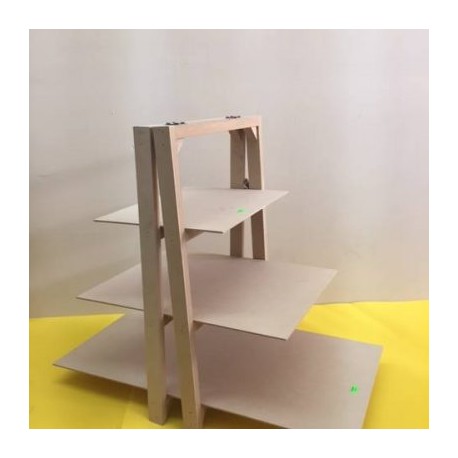 Repisa escalera 3 niveles 50cm